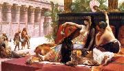 Alexandre Cabanel Cleopatra testing poisons on condemned prisoners Spain oil painting artist